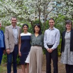 From left: Susan Lozier, Robert Wilson, Farzaneh Najafi, Hannah Choi, Dobromir Rahnev, and Jennifer Leavey.
