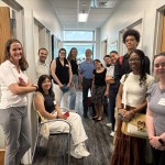 The first cohort of the Neuroscience and Neurotechnology Ph.D. Program were welcomed to campus during a launch event in August 2025. 