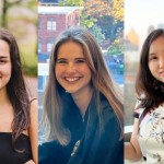 From left: Elizabeth H. Beveridge, Lou Eschapasse, Jancy Ling Liu